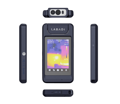 Thorair LABADI Thermal Camera with Compact Design and High-Resolution Display for Accurate Temperature Measurement